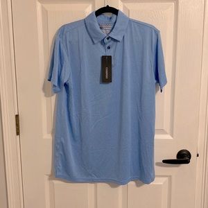 NWT Men’s polo, Cossniss size Medium, never worn, soft blue comfortable material
